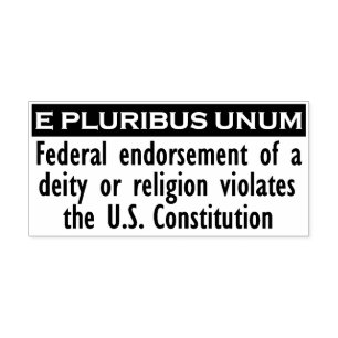E PLURIBUS UNUM Stempel - Zwart/XL
