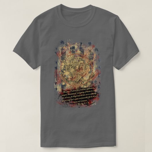 E Pluribus Unum T-shirt (Design voorkant)