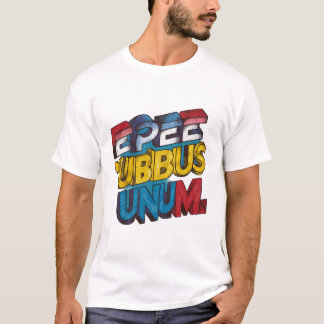 E Pluribus Unum T-shirt Collectie 👕