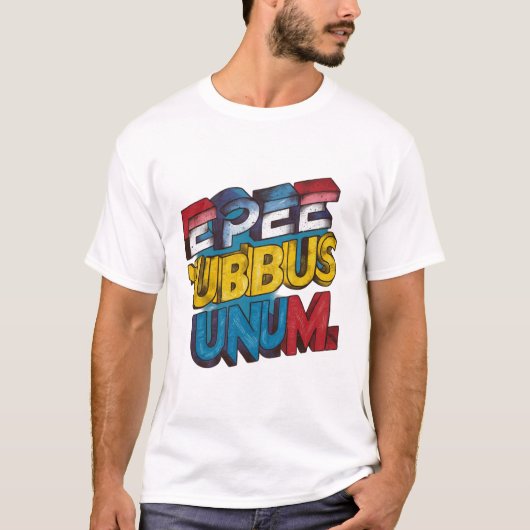 E Pluribus Unum T-shirt Collectie 👕 (Voorkant)