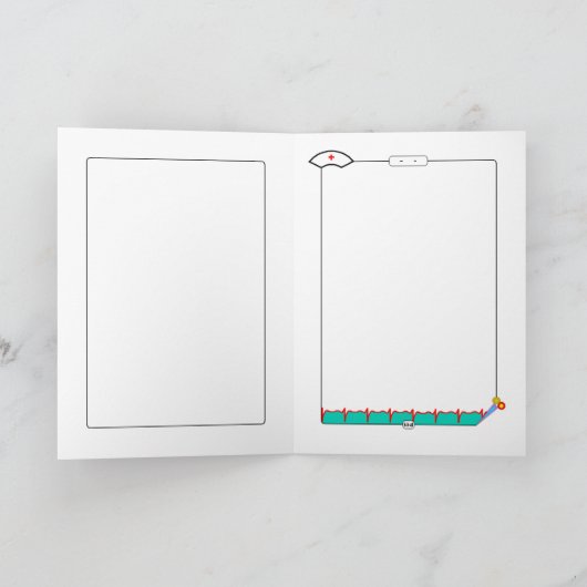 E.R. WENSKAART geregistreerd Nerd Kaart (Binnen)