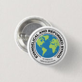 E&R Wereldmissie Knop Ronde Button 3,2 Cm (Voorkant /achterkant)