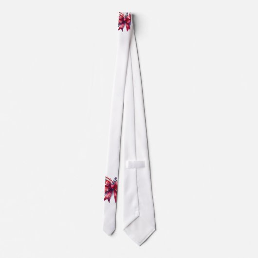 e red ribbon stropdas (Achterkant)