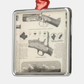 E Remington en Sons Metalen Ornament (Links)