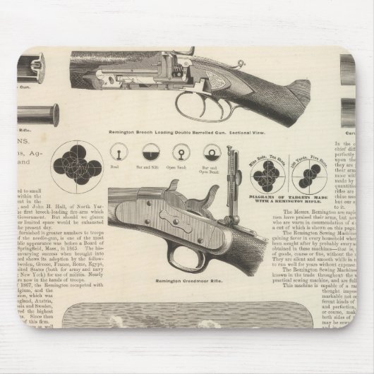 E Remington en Sons Muismat (Voorkant)