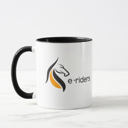 E-Riders Custom Name Coffee Mug Mok (Links)