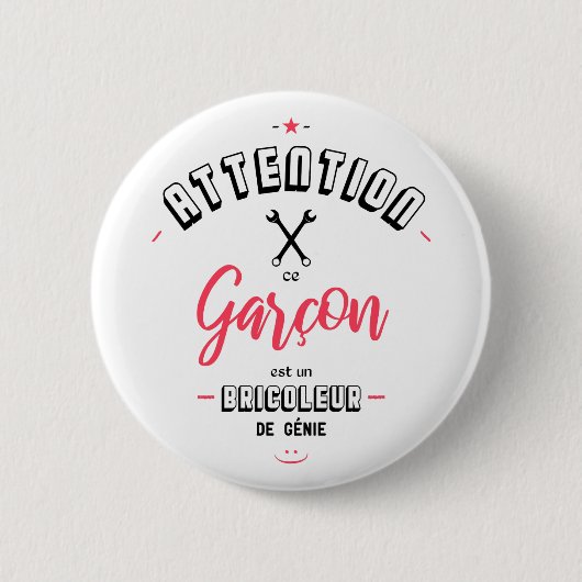 é ronde button 5,7 cm (Voorkant)