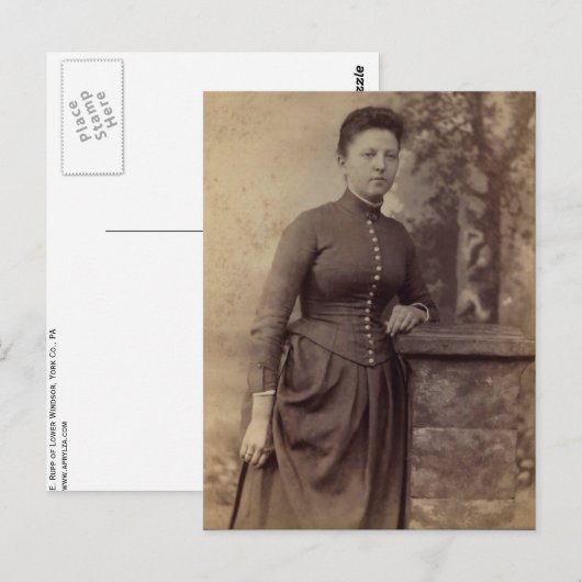 E Rupp van het stadsbestuur van de deelstaat Neder Briefkaart (Voorkant / Achterkant)