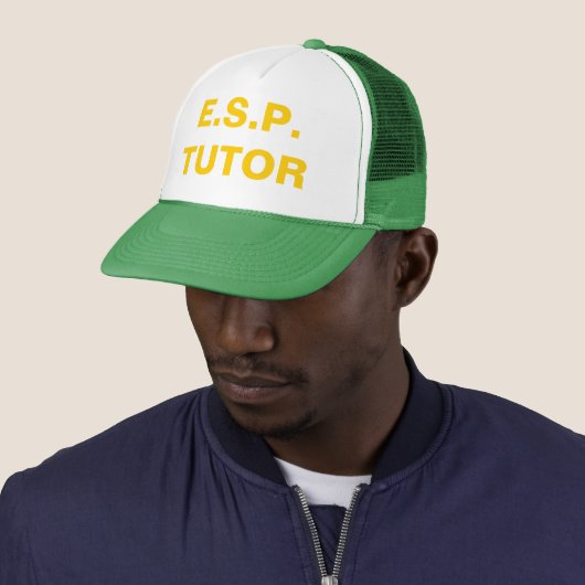 E.S.P. Tutor Trucker Hat Trucker Pet (In situ)
