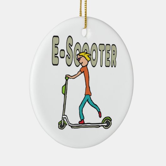 E-scooter Keramisch Ornament (Rechts)