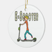E-scooter Keramisch Ornament (Links)