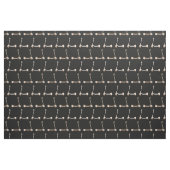 E-Scooter Patterned Cream en Zwart Stof (Fat Quarter)