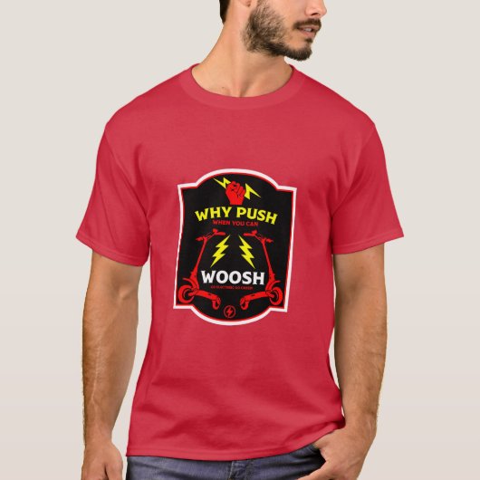 E-scooters T-shirt (Voorkant)