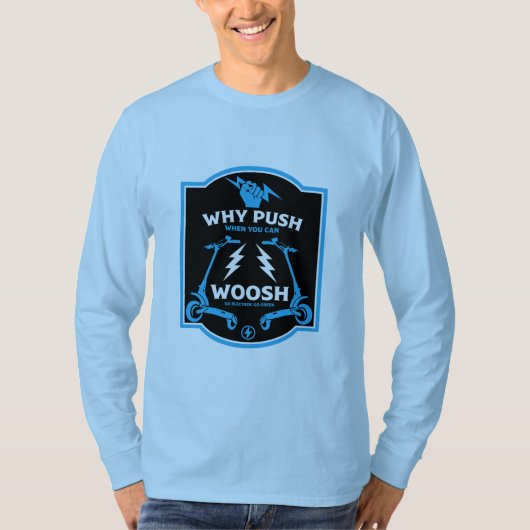 E-scooters T-shirt (Voorkant)