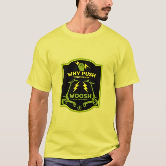 E-scooters T-shirt (Voorkant)