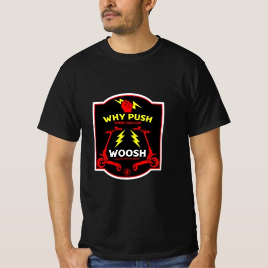 E-scooters T-shirt (Voorkant)