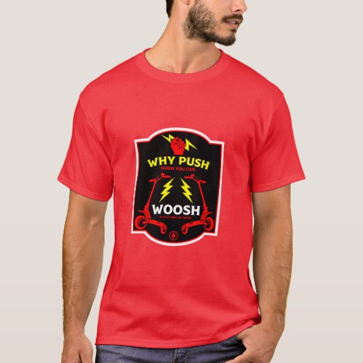 E-scooters T-shirt (Voorkant)