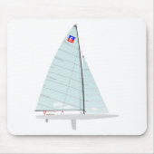 E-   scowRacing Sailboat onedesign Class Muismat (Voorkant)