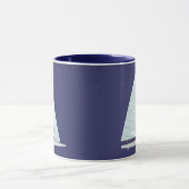 E Skoeienklasse Racing Sailboat Mok (Midden)