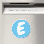 E Sky Blue Refkoelkast Magnet (Insitu (Vaatwasser))