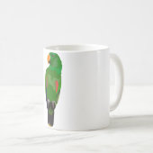 E staat voor Eclectus Parrot Koffiemok (Voorkant rechts)