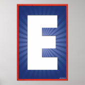 E STEMMING POSTER (Voorkant)