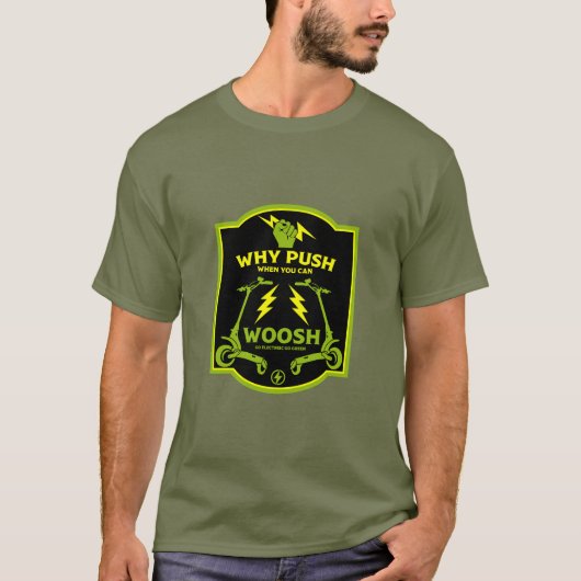 E-stepscooters T-shirt (Voorkant)