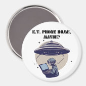 E.T. telefoon naar huis, misschien? Magneet (Voorkant / Achterkant)