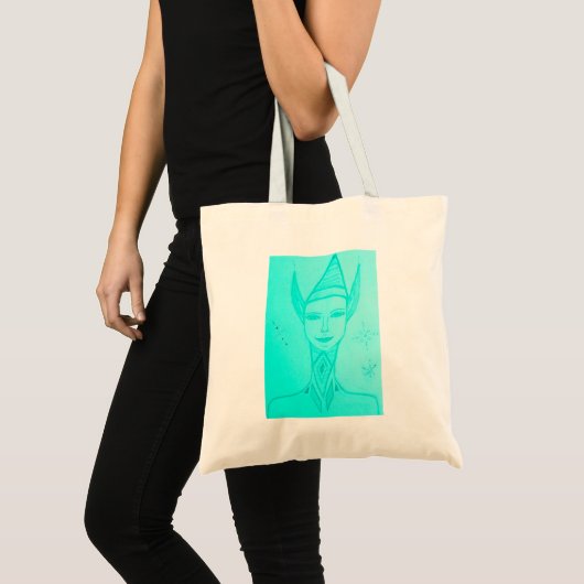 E TOTE BAG (Voorkant (product))