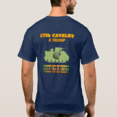 E Troop 17th Cavalry M113 Track Driver Shirt (Achterkant)