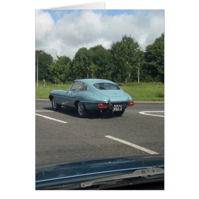 E-Type Jag Coupe (Voorkant)