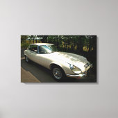 E-Type Jaguar Canvas Afdruk (Voorkant)