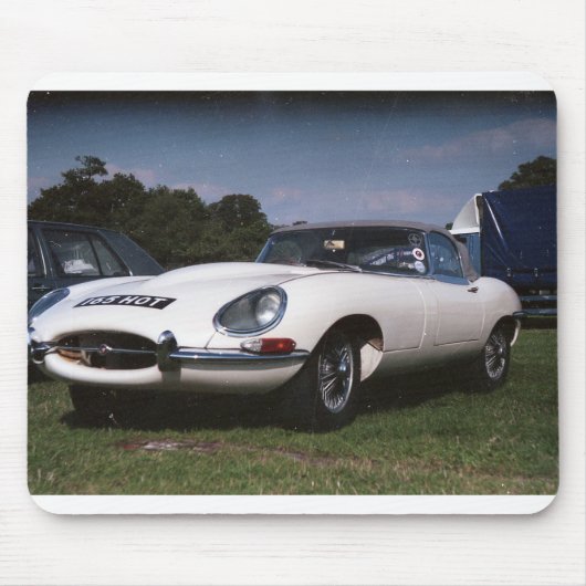 E Type Jaguar Muismat (Voorkant)