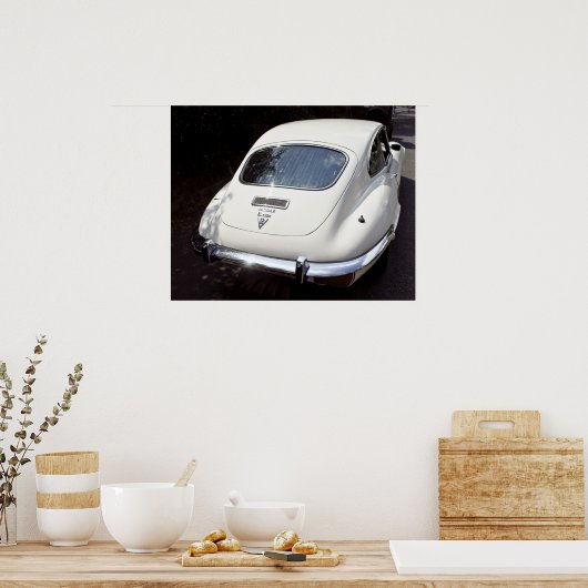 E-Type Jaguar Poster (Keuken)