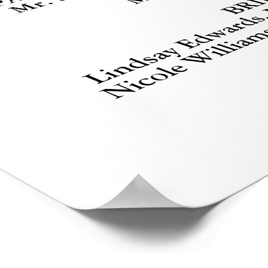 E-ucalyptus welkome bruiloft poster (Hoek)