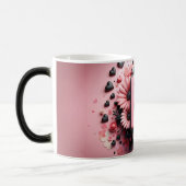 E Valentine Alphabet 3D Magische Mok (Links)