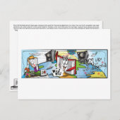 E Versus B - Dance like it is your last Postcard Feestdagenkaart (Voorkant / Achterkant)