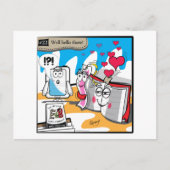 E Versus B - No.22 "Nou hallo daar" Briefkaart (Voorkant)