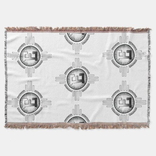 E voor ENGINEER Deken (Voorkant)