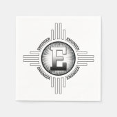 E voor ENGINEER Servet (Voorkant)