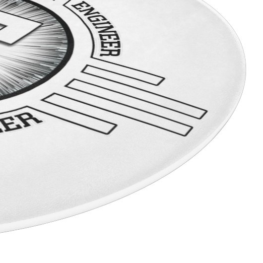E voor ENGINEER Snijplank (Hoek)