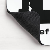 E voor het Mousepad Muismat (Hoek)