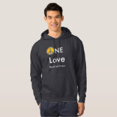 E vrede, NE, Love, Electrified Peace Hoodie (Voorkant volledig)