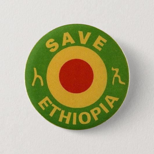 E.W.F. INC. - BESPAAR ETHIOPIË - BUTTONNEN RONDE BUTTON 5,7 CM (Voorkant)