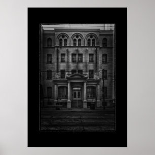 E.W. Gillett Gebouw nr. 1 met Grens Poster