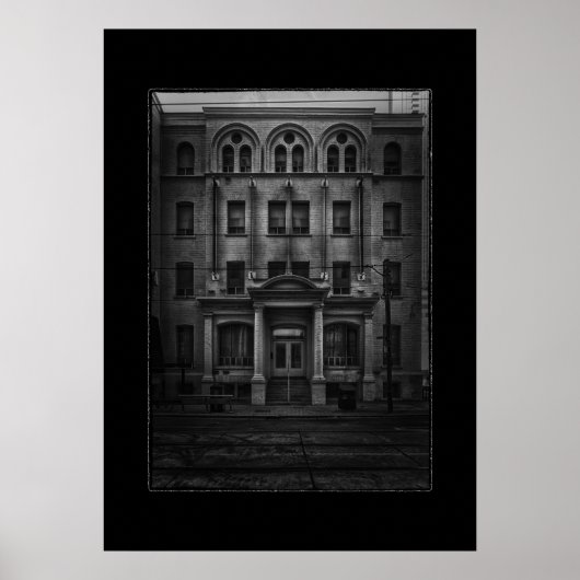 E.W. Gillett Gebouw nr. 1 met Grens Poster (Voorkant)