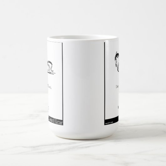 E was ooit een kleine aal koffiemok (Center)