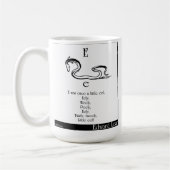 E was ooit een kleine aal koffiemok (Links)