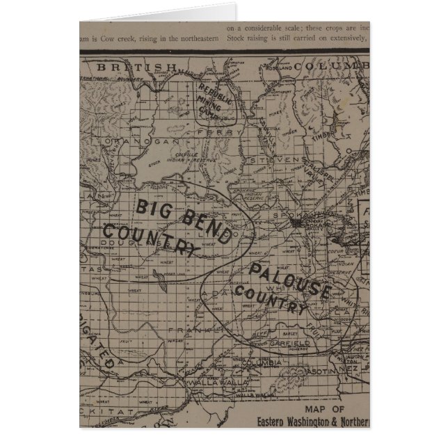 E Washington, N Idaho (Voorkant)