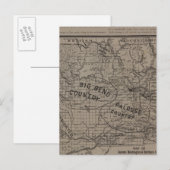 E Washington, N Idaho Briefkaart (Voorkant / Achterkant)